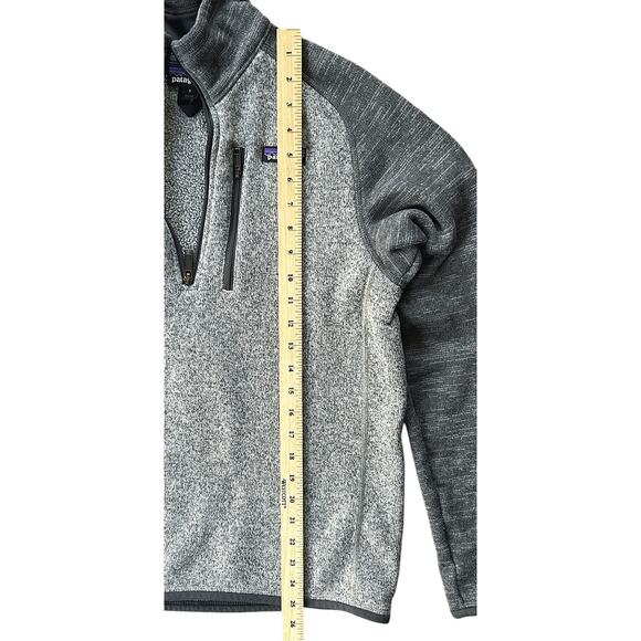 Patagonia Better Sweater 1/4 Zip Long Sleeve Pullover Jacket Gray Small - Picture 2 of 6